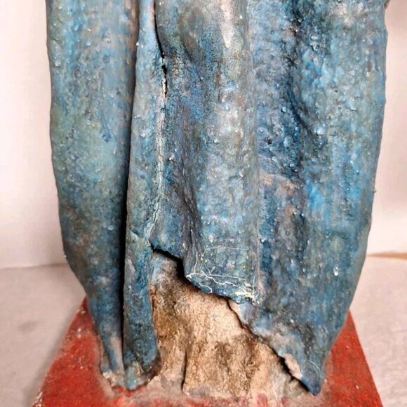 STUNNING Vintage ARTICULATING ANGEL 26 Inch Tall Statue ONE OF A KIND - Picture 5 of 6